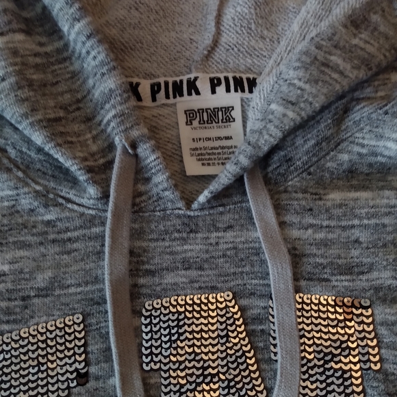 Silver & Black Bling Hoodie 😍 - Picture 3 of 7